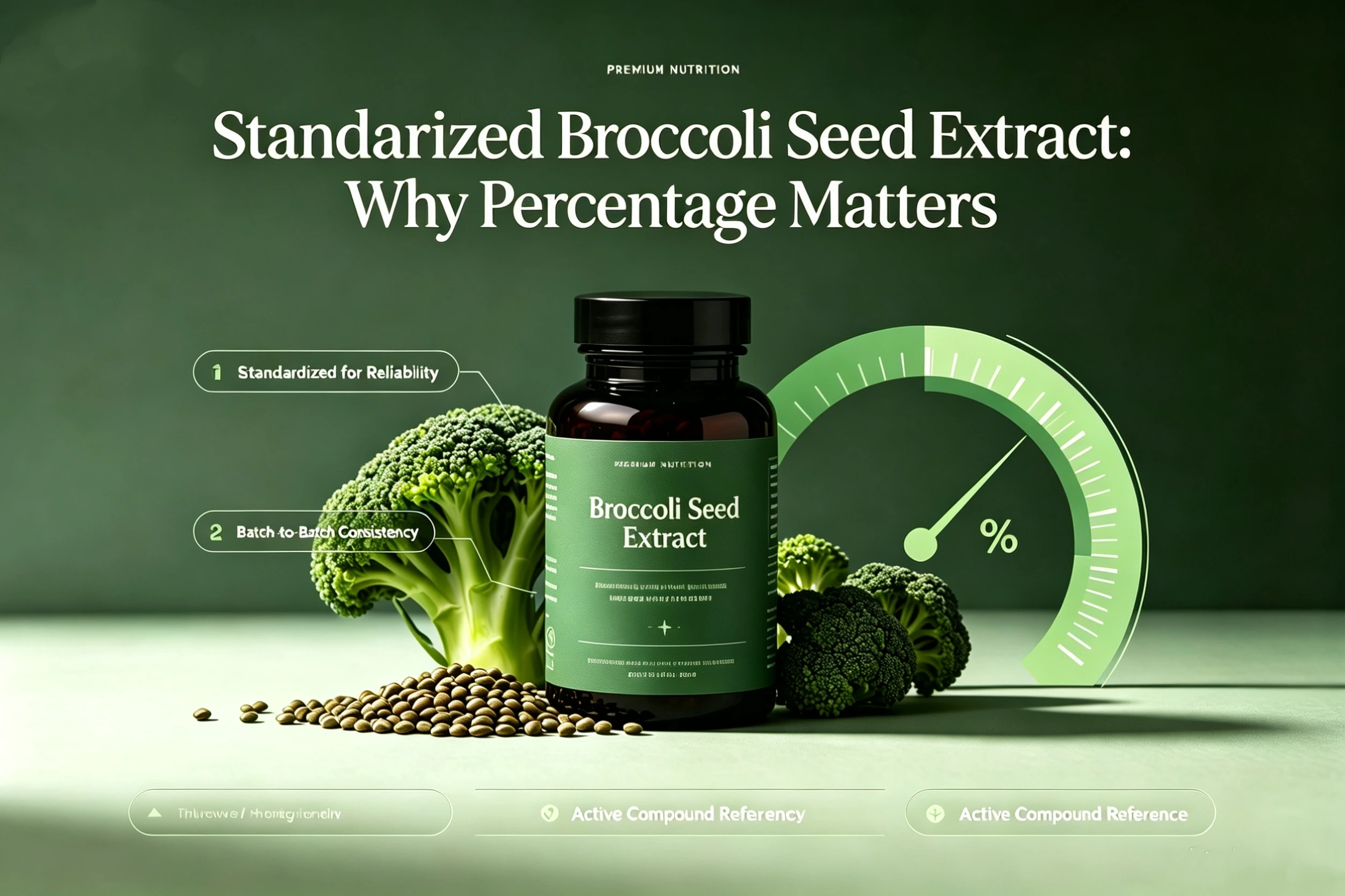 Standardized Broccoli Seed Extract: Vim li cas feem pua ​​tseem ceeb